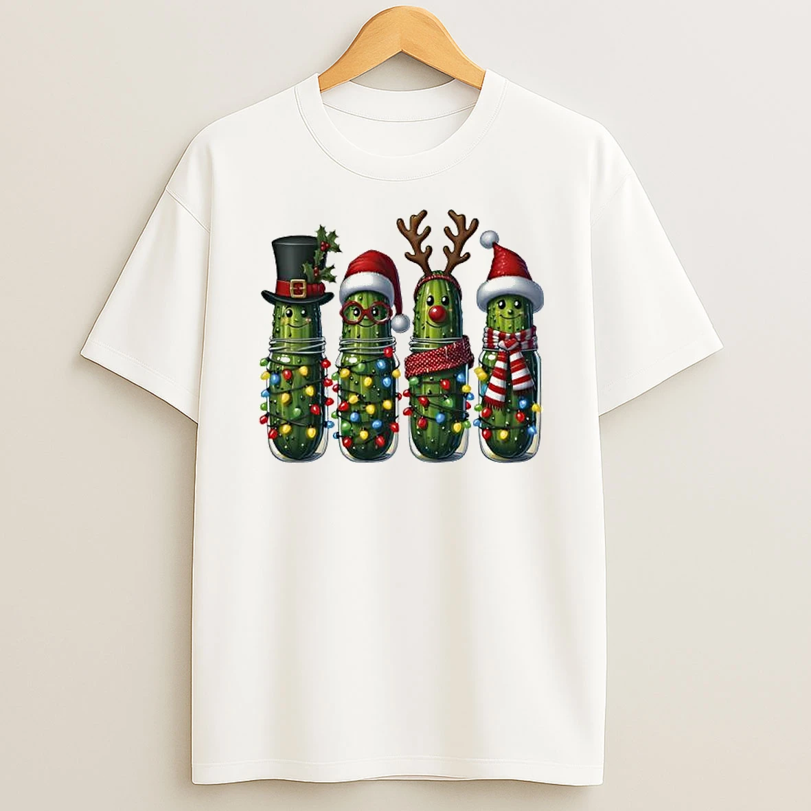 Christmas Pickles Pickle Lover Holiday Shirts
