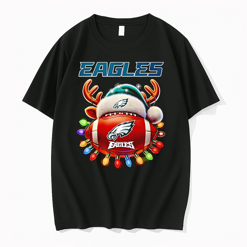 Christmas Reindeer X Philadelphia Eagles Thanksgiving Day Shirts