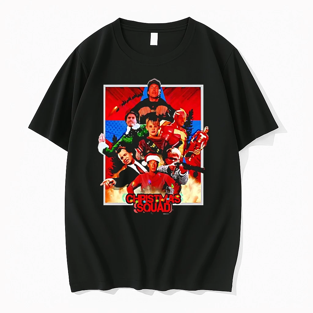 Christmas Squad Movie Characters Shirts