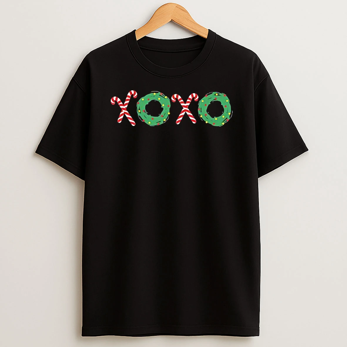 Christmas Wreath Xoxo 2025 Shirts