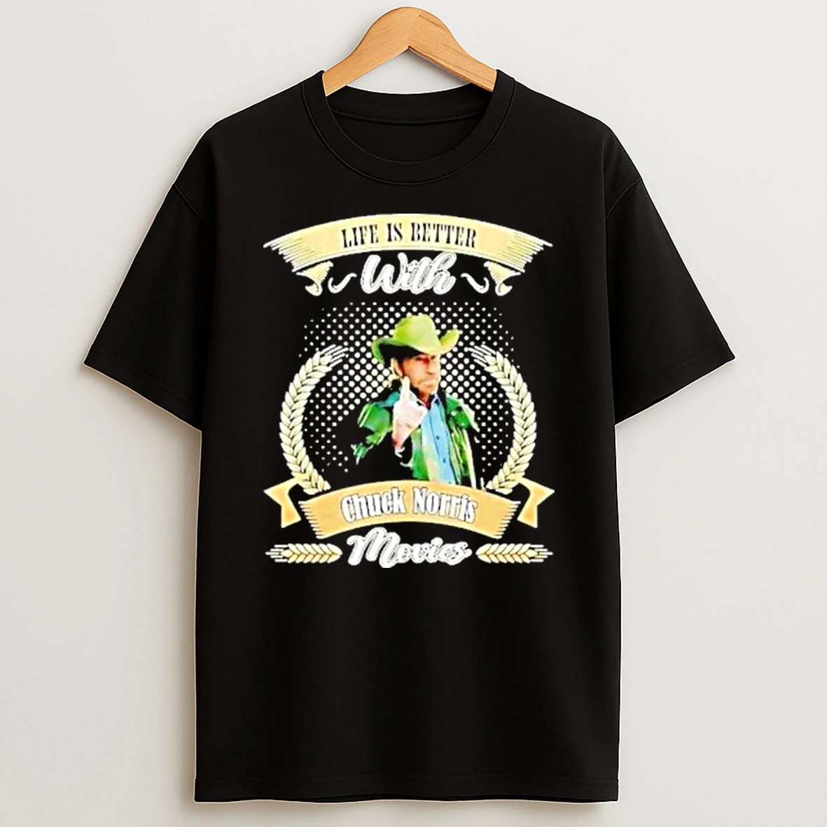 Chuck Norris Life Is Better With Movies Shirts