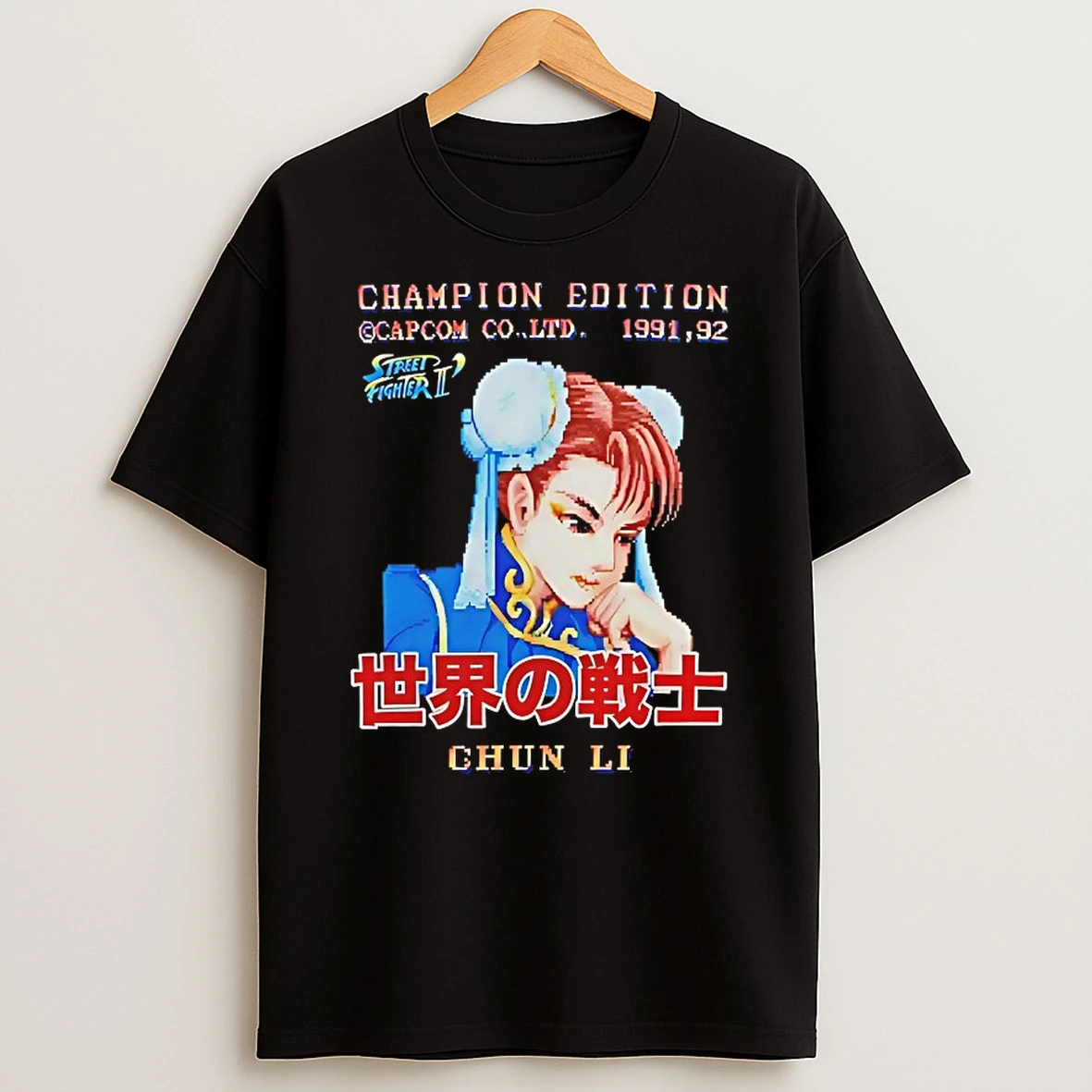 Chun Li Champion Edition 1991 1992 Shirts