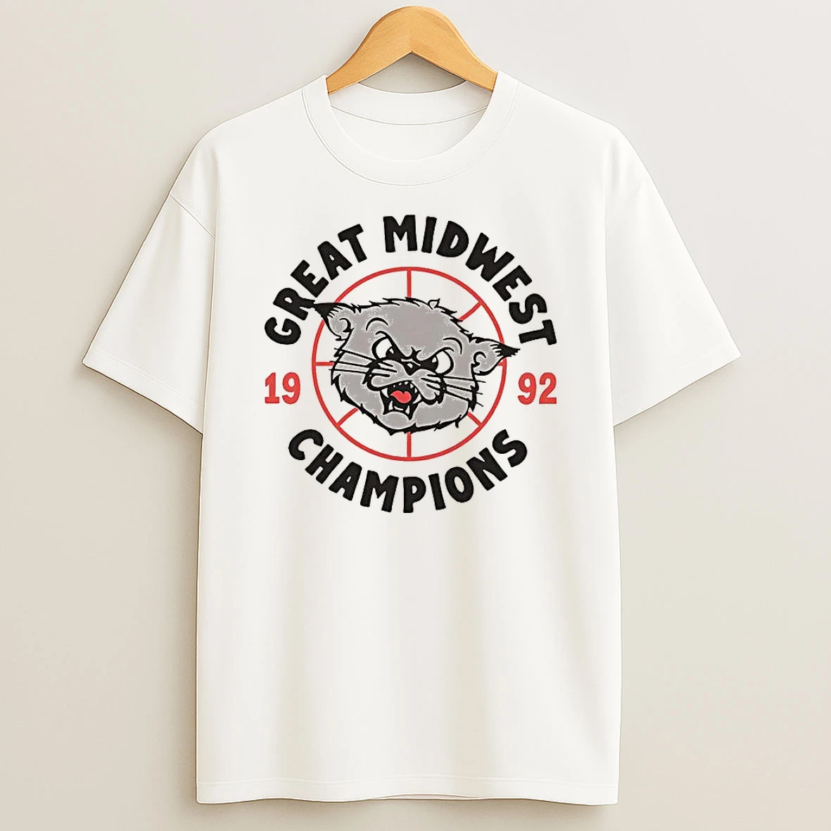 Cincinnati Bearcats Basketball 1992 Great Midwest Champions Vintage Shirts