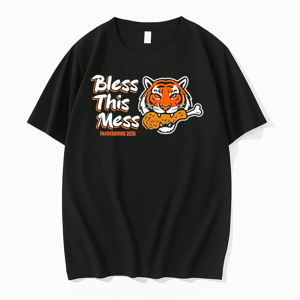 Cincinnati Bengals Bless This Mess Thanksgiving 2025 Shirts