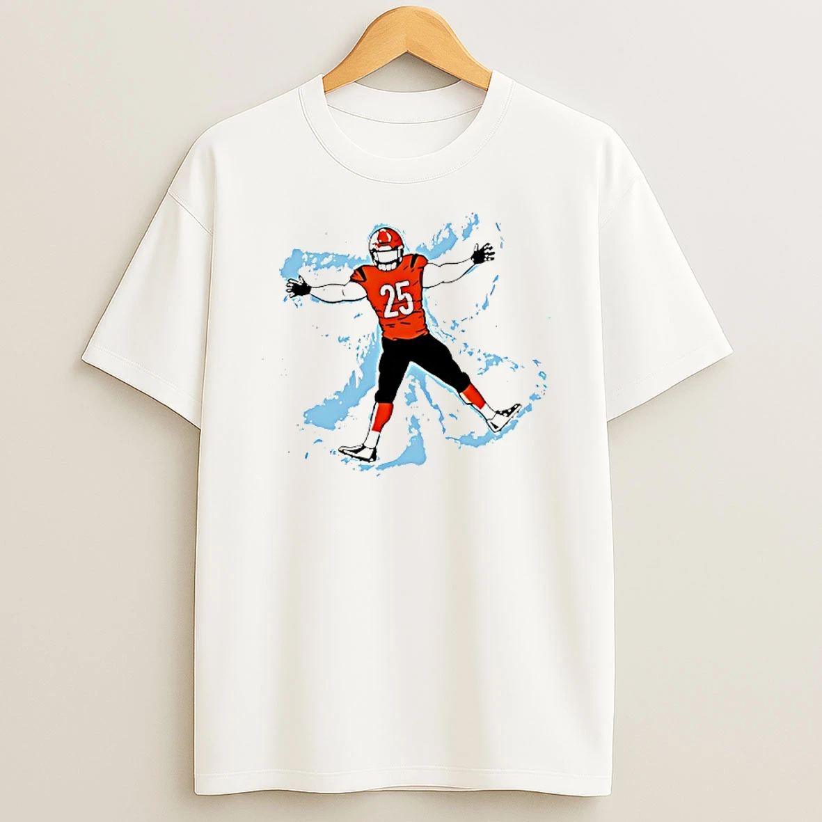 Cincinnati Bengals Football Snow Angel Circle Shirts