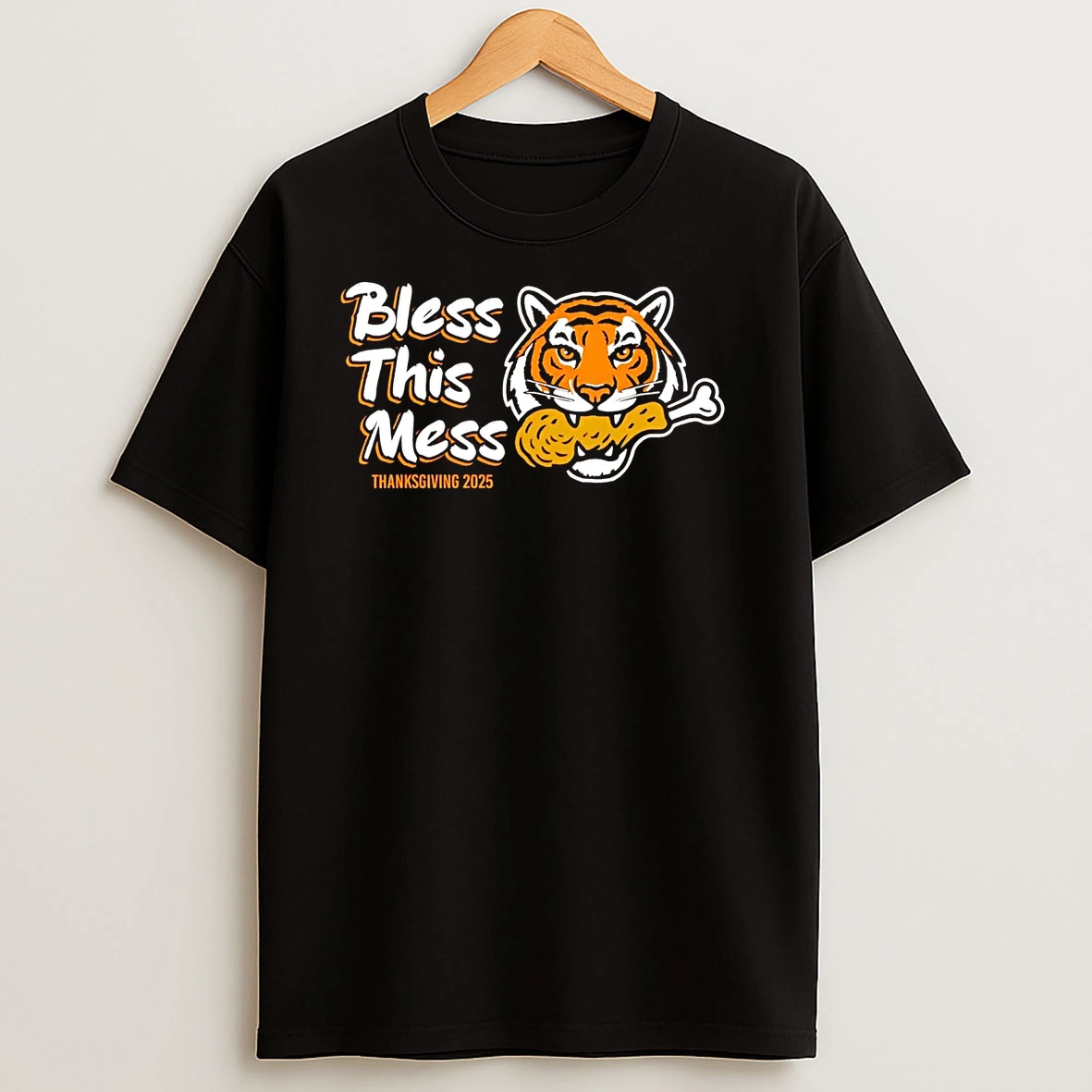 Cincinnati Bengals Bless This Mess Thanksgiving 2025 T Shirts