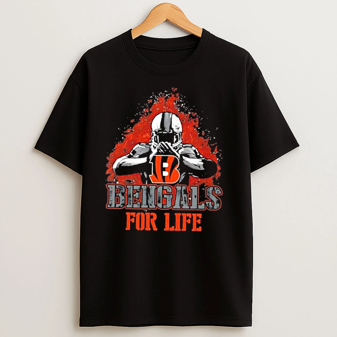 Cincinnati Bengals Football For Life T Shirts