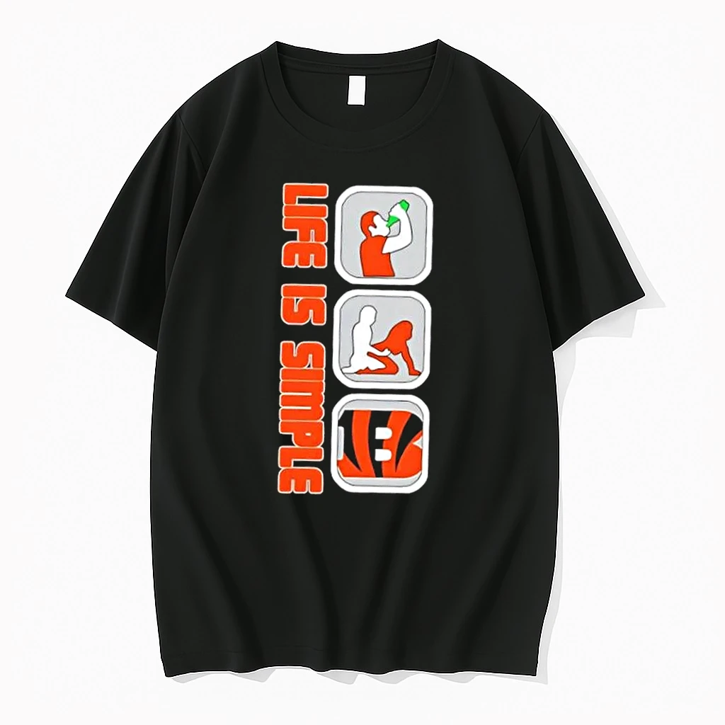 Cincinnati Bengals Football Life Is Simple Shirts