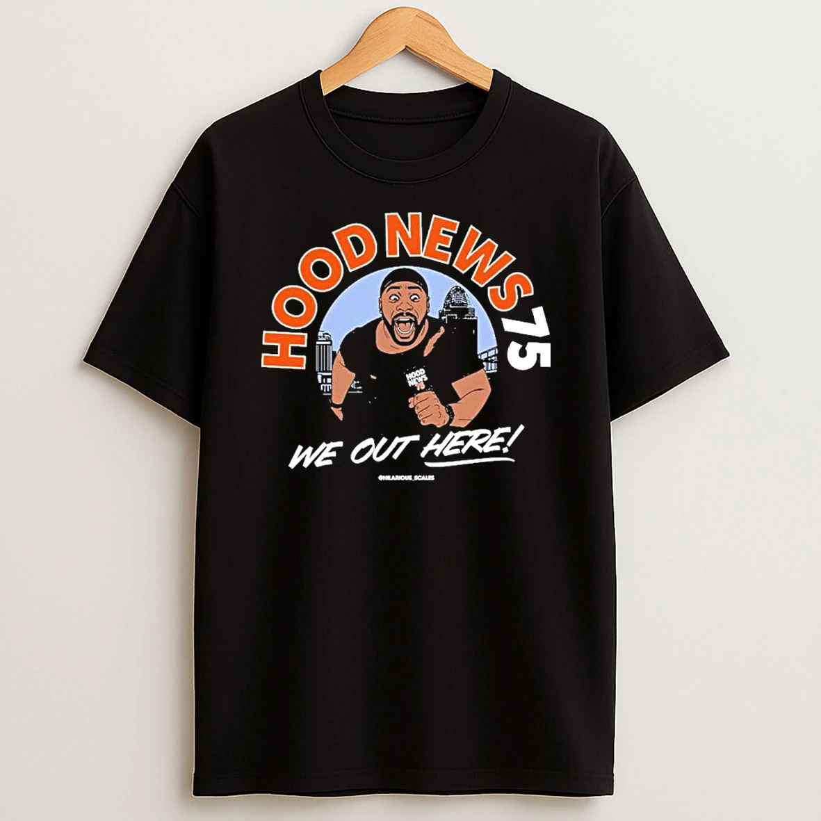 Cincinnati We Out Here Hood News 75 Shirts