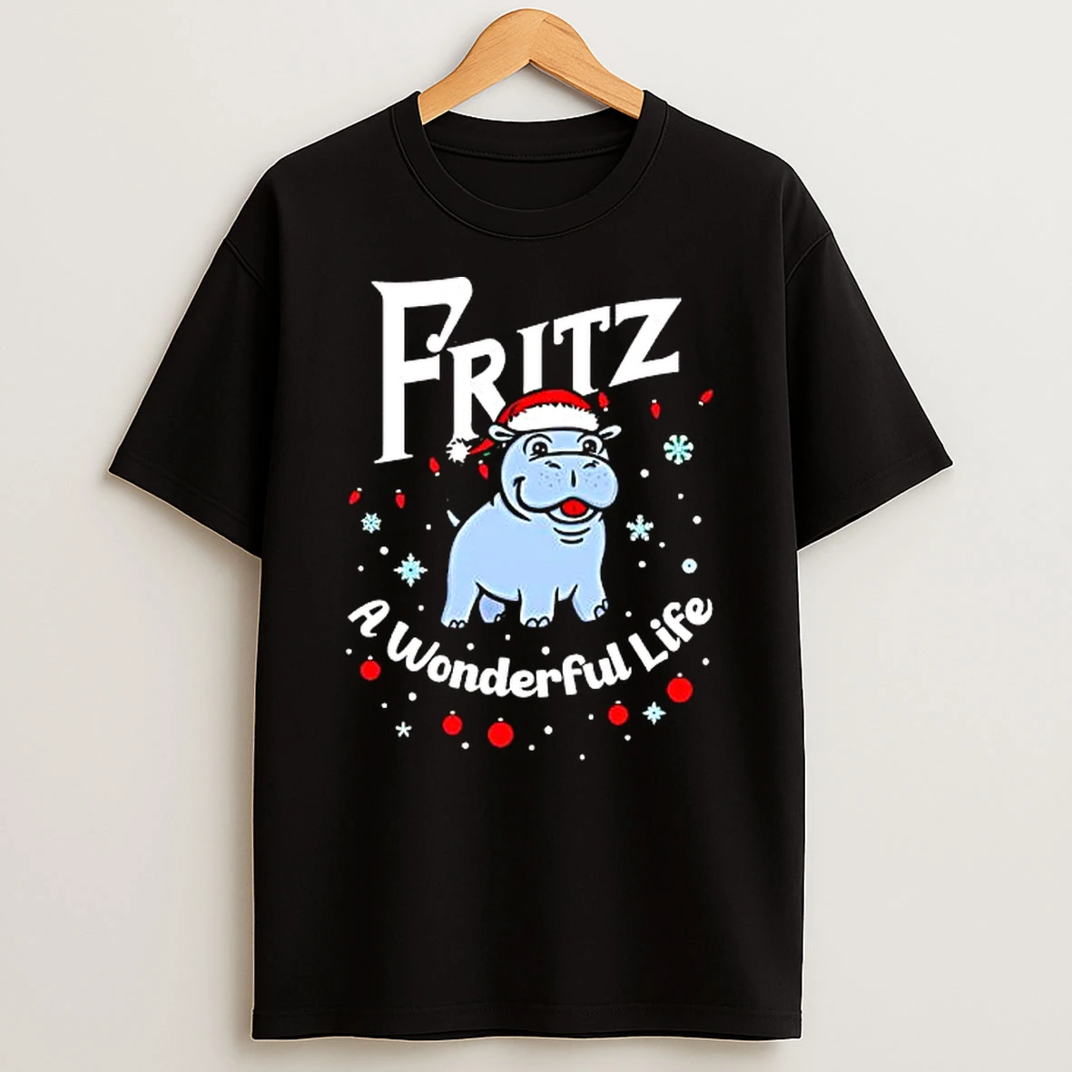 Cincinnati Zoo Festival Fritz A Wonderful Life Christmas Shirts
