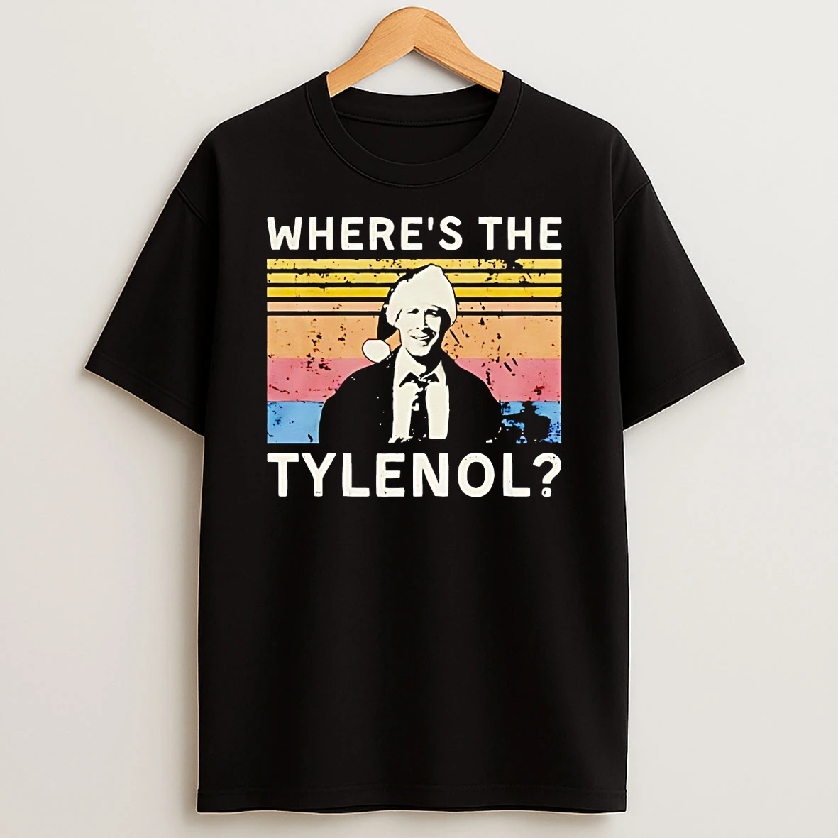 Clark Griswold Where The Tylenol Vintage Christmas Shirts