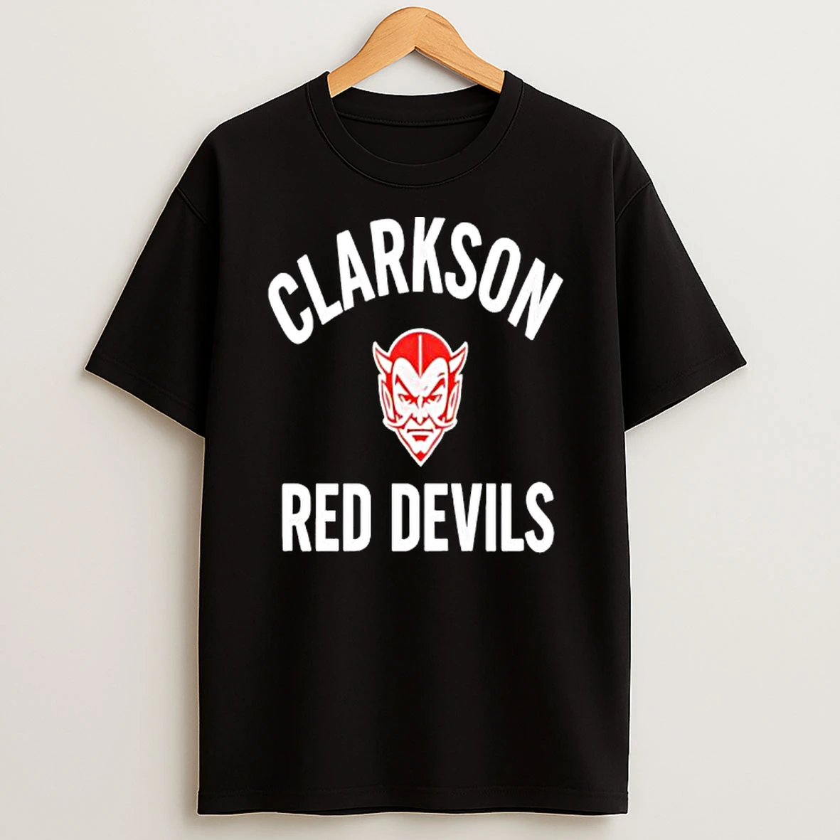 Clarkson Red Devils Logo Shir Shirts