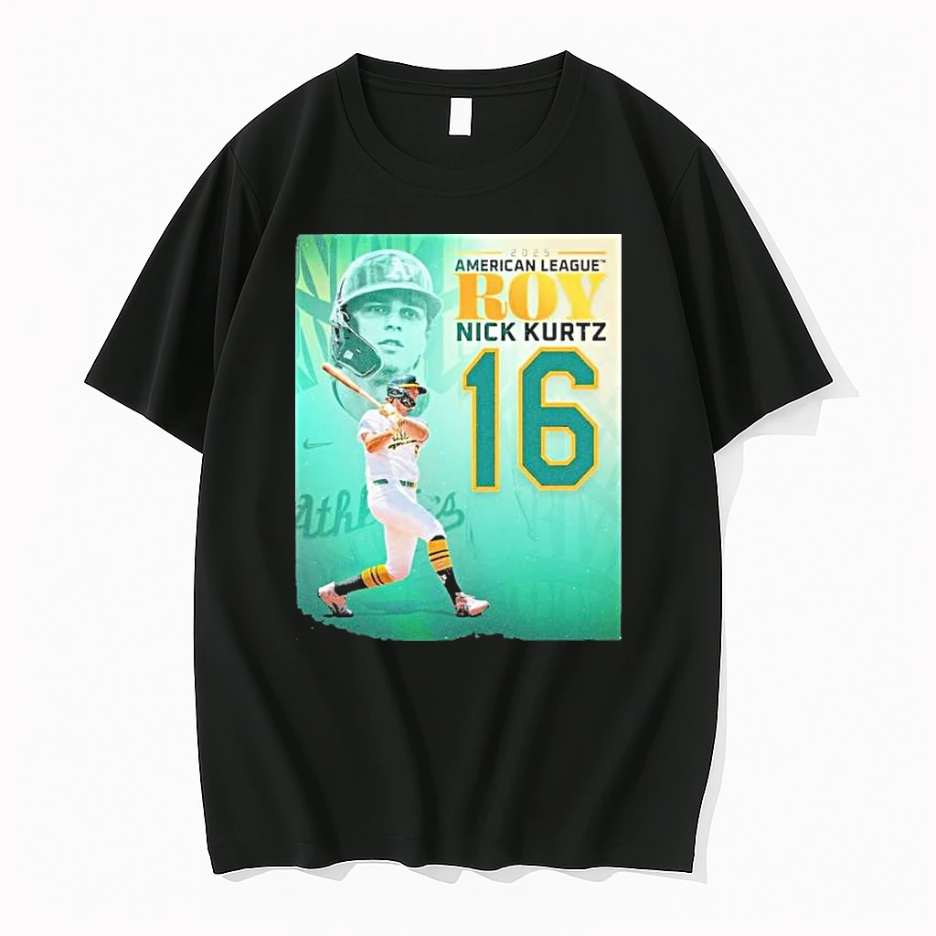 Classic 16 Nick Kurtz Athletics 2025 American League Roy T Shirts
