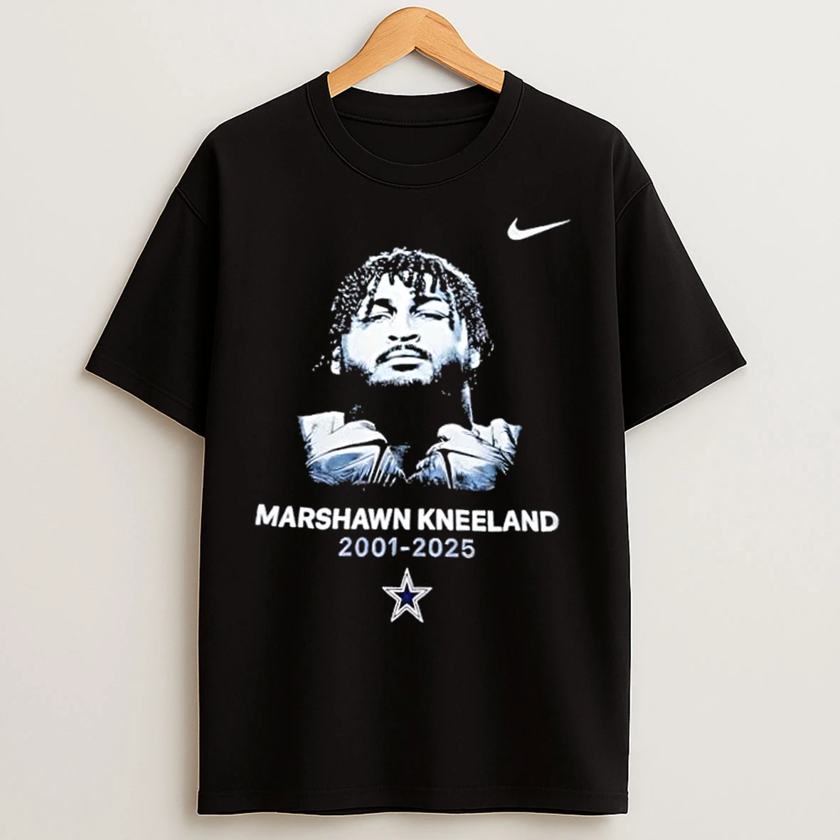 Classic 2001 2025 Dallas Cowboys Honoring Marshawn Kneeland Dallas Cowboys T Shirts