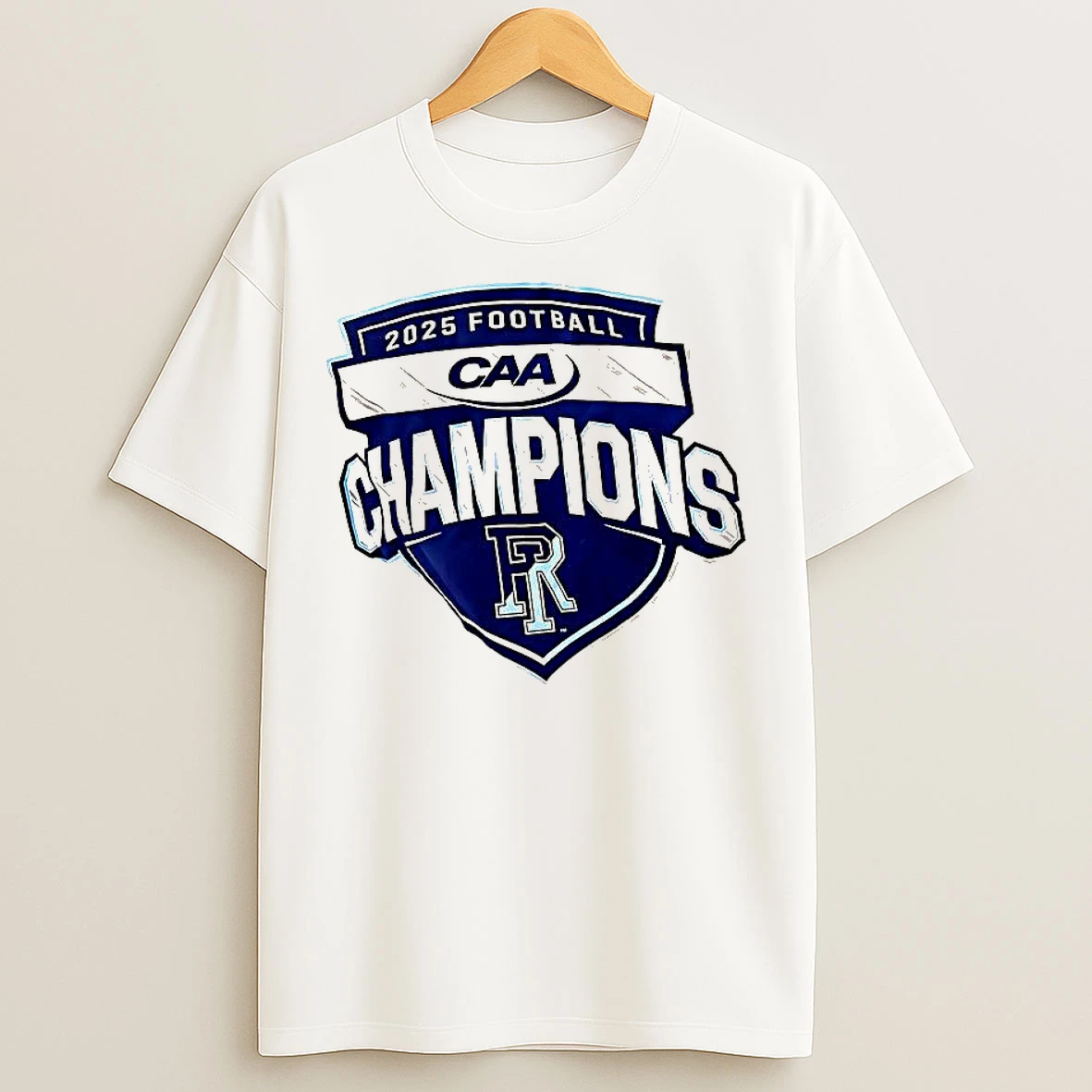 Classic 2025 Caa Football Champions Rhode Island Rams T Shirts