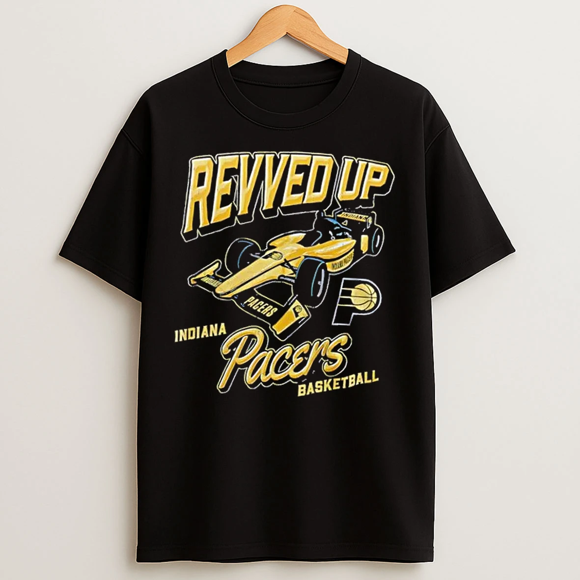 Classic 2025 Indiana Pacers And Racers Revved Up T Shirts