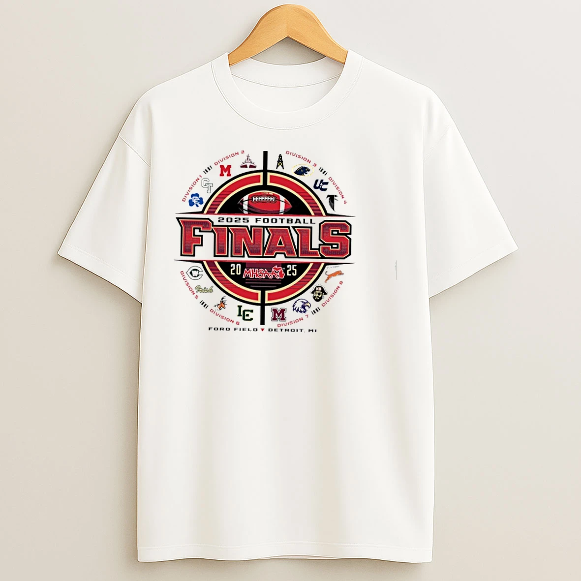Classic 2025 Mhsaa Football Championships T Shirts