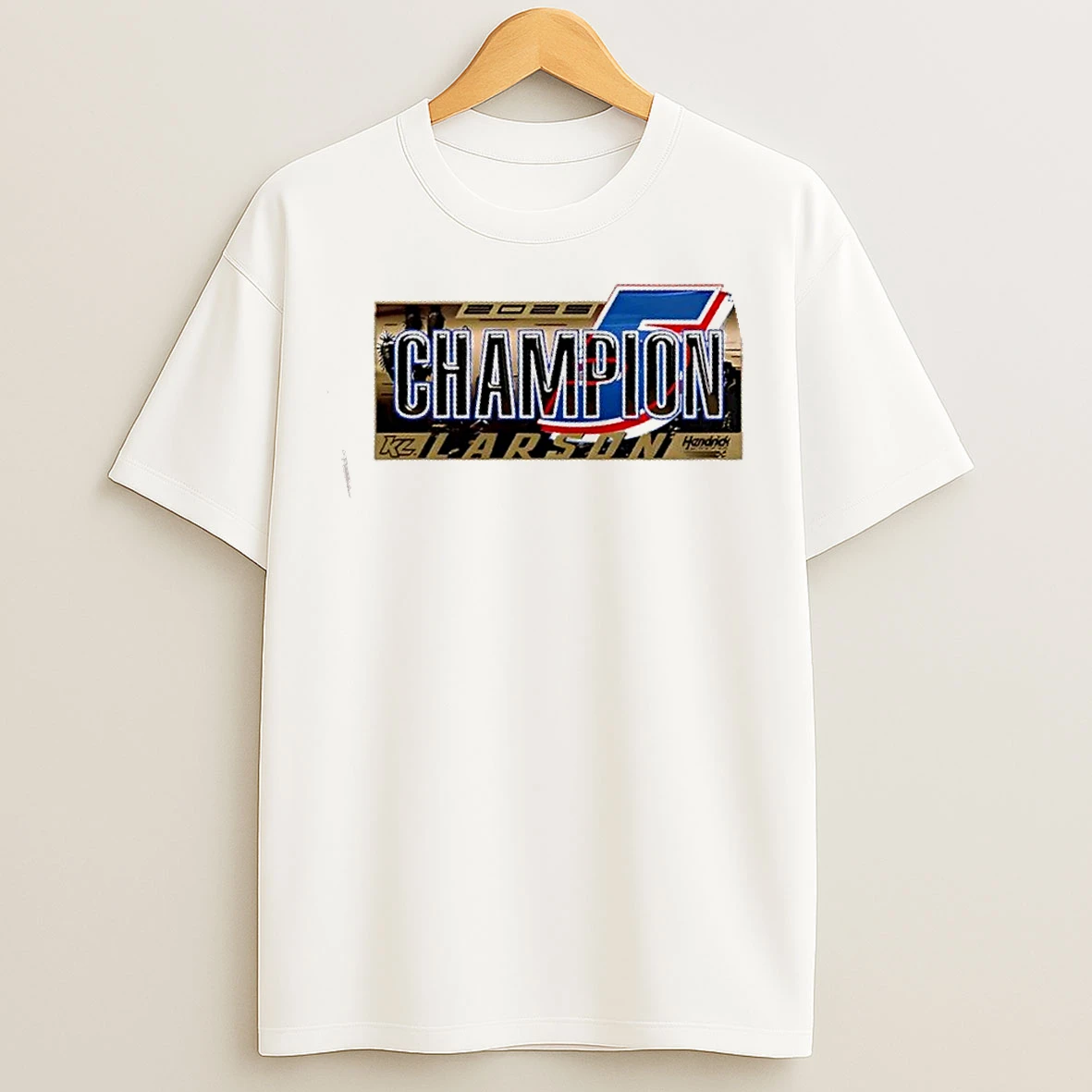 Classic 2025 Nascar Champion Kyle Larson T Shirts