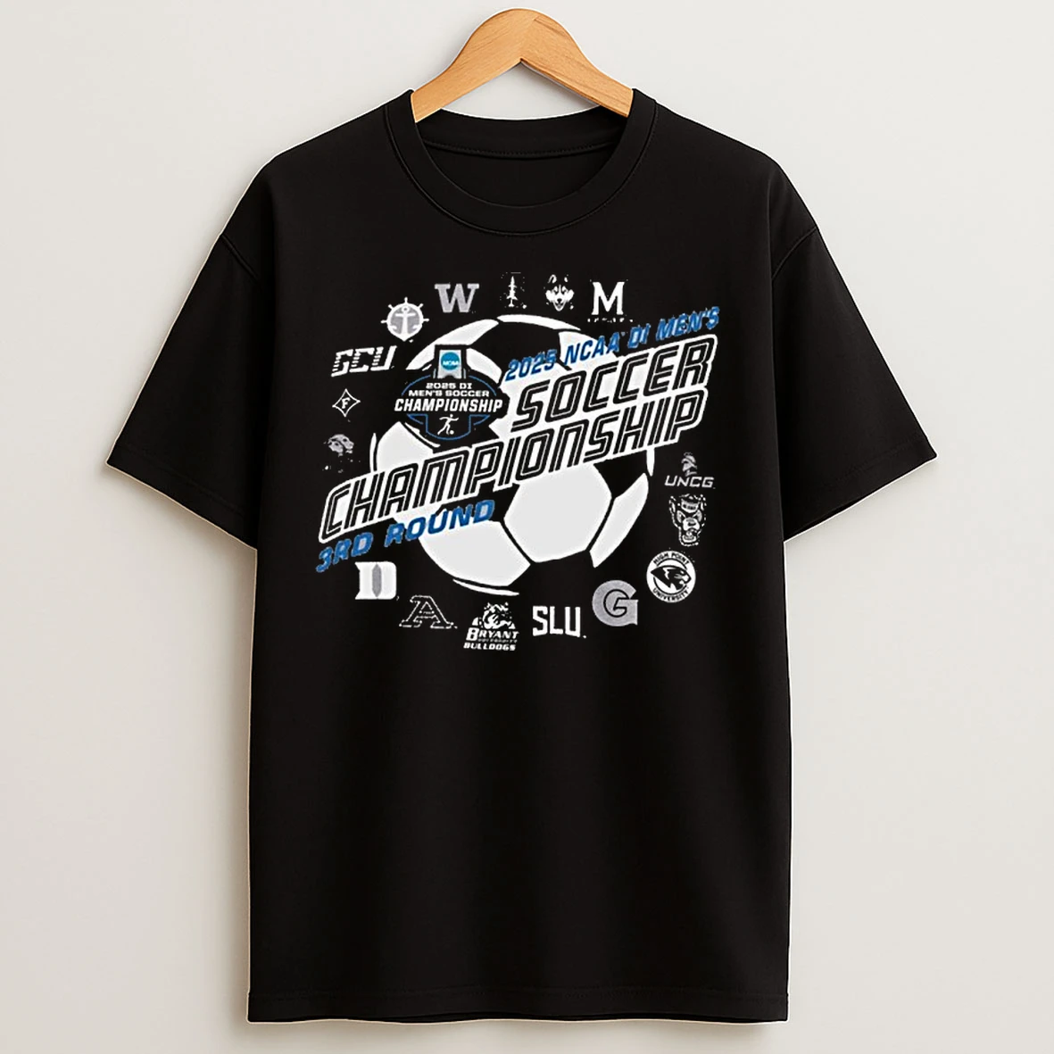 Classic 2025 Ncaa Di Mens Soccer 3rd Round T Shirts