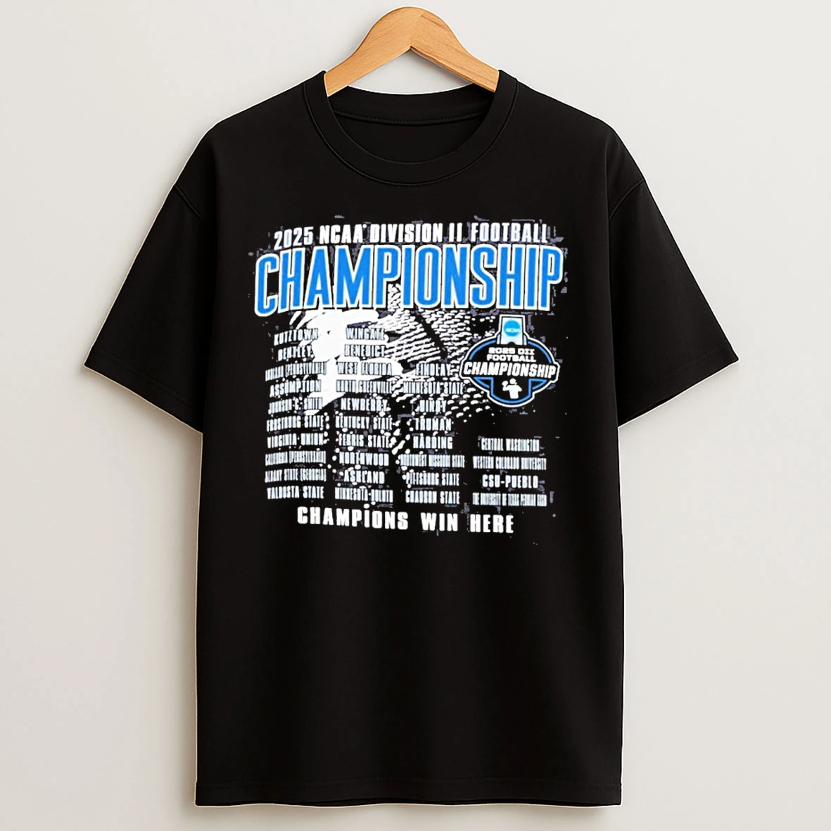 Classic 2025 Ncaa Dii Football Championship T Shirts
