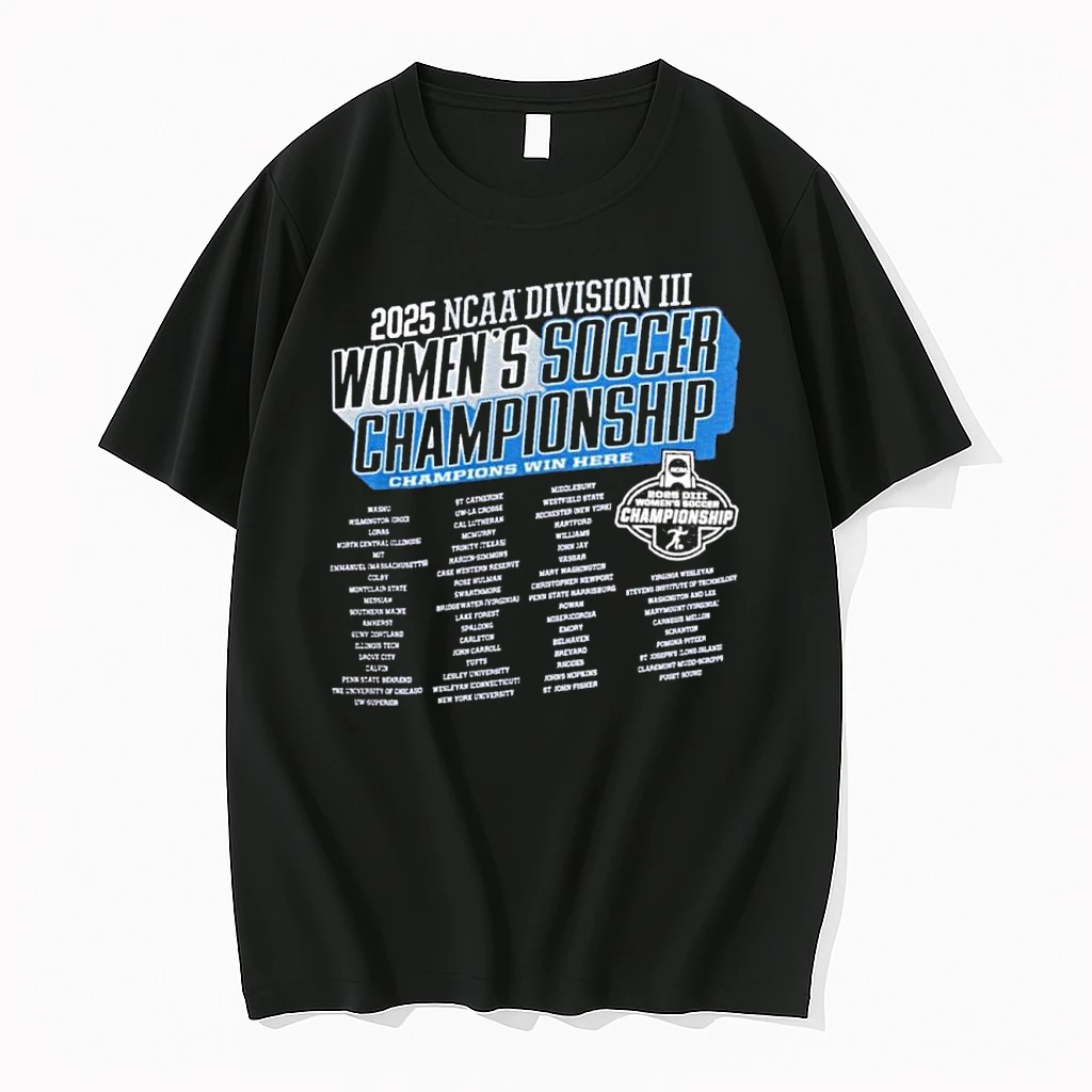 Classic 2025 Ncaa Diii Womens Soccer 1st 2nd Rounds T Shirts