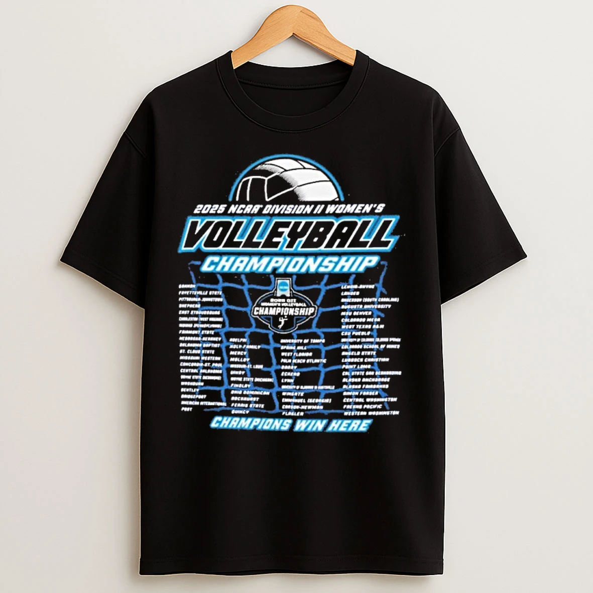 Classic 2025 Ncaa Division Ii Womens Volleyball Regionals T Shirts