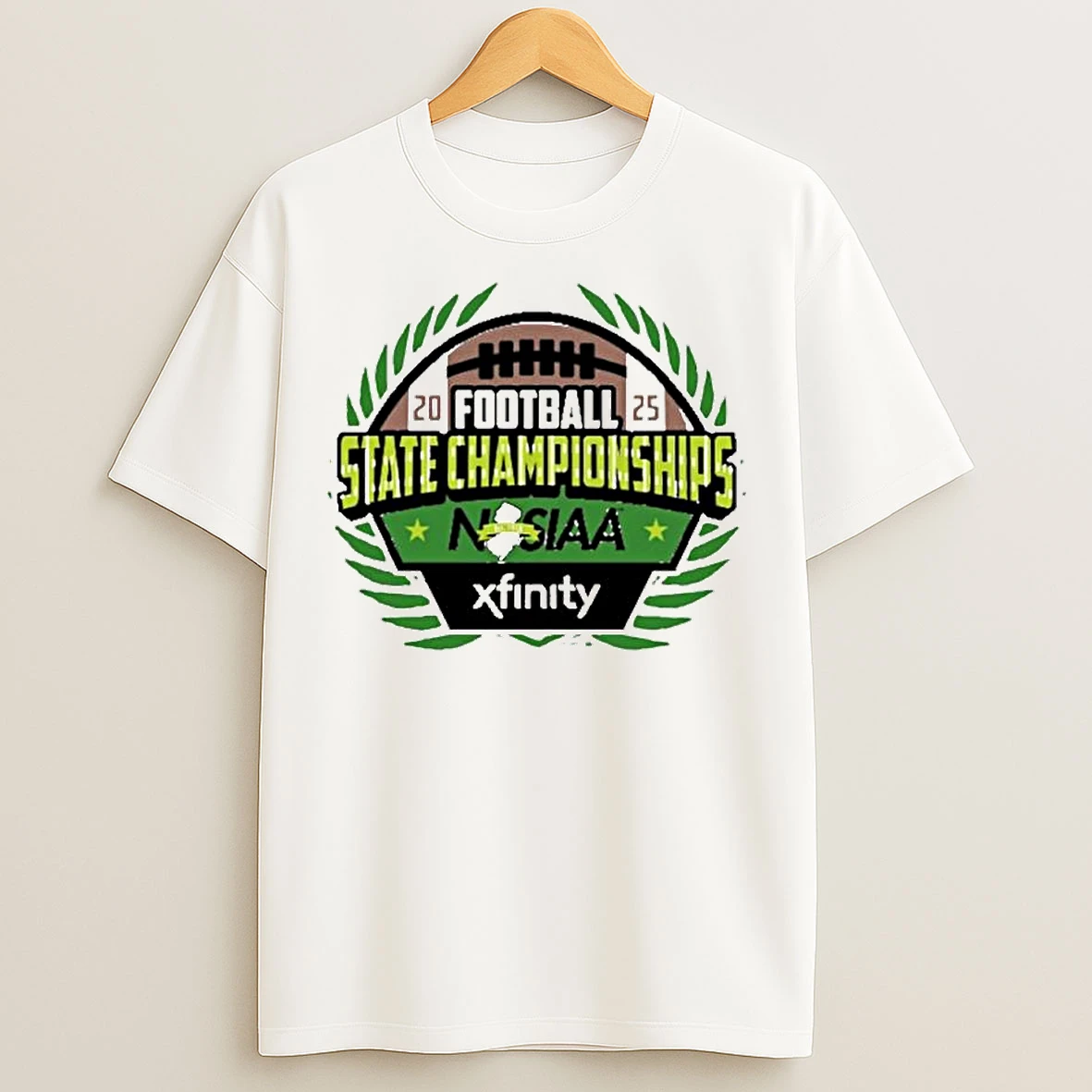 Classic 2025 Njsiaa Football State Championships Ornaments T Shirts