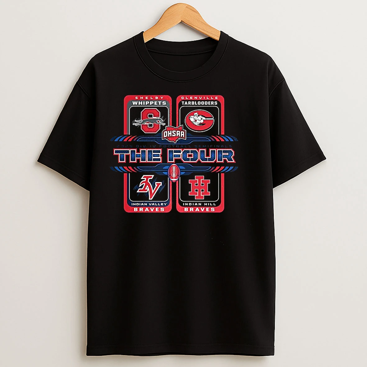 Classic 2025 Ohsaa Football Division 4 The Four T Shirts
