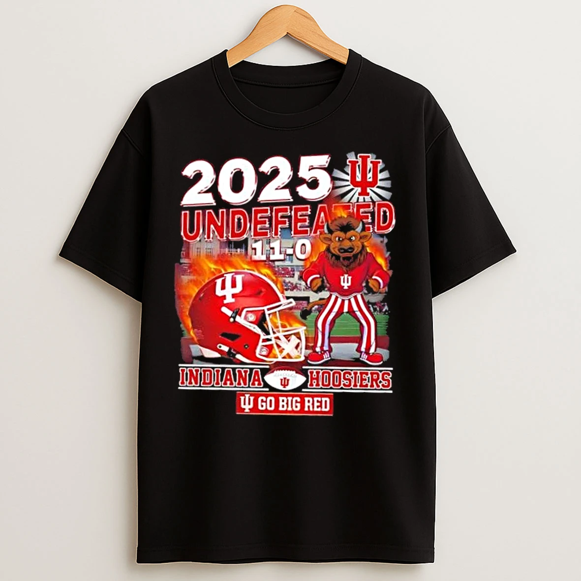 Classic 2025 Undefeated Indiana Hoosiers 11 0 Go Big Red T Shirts