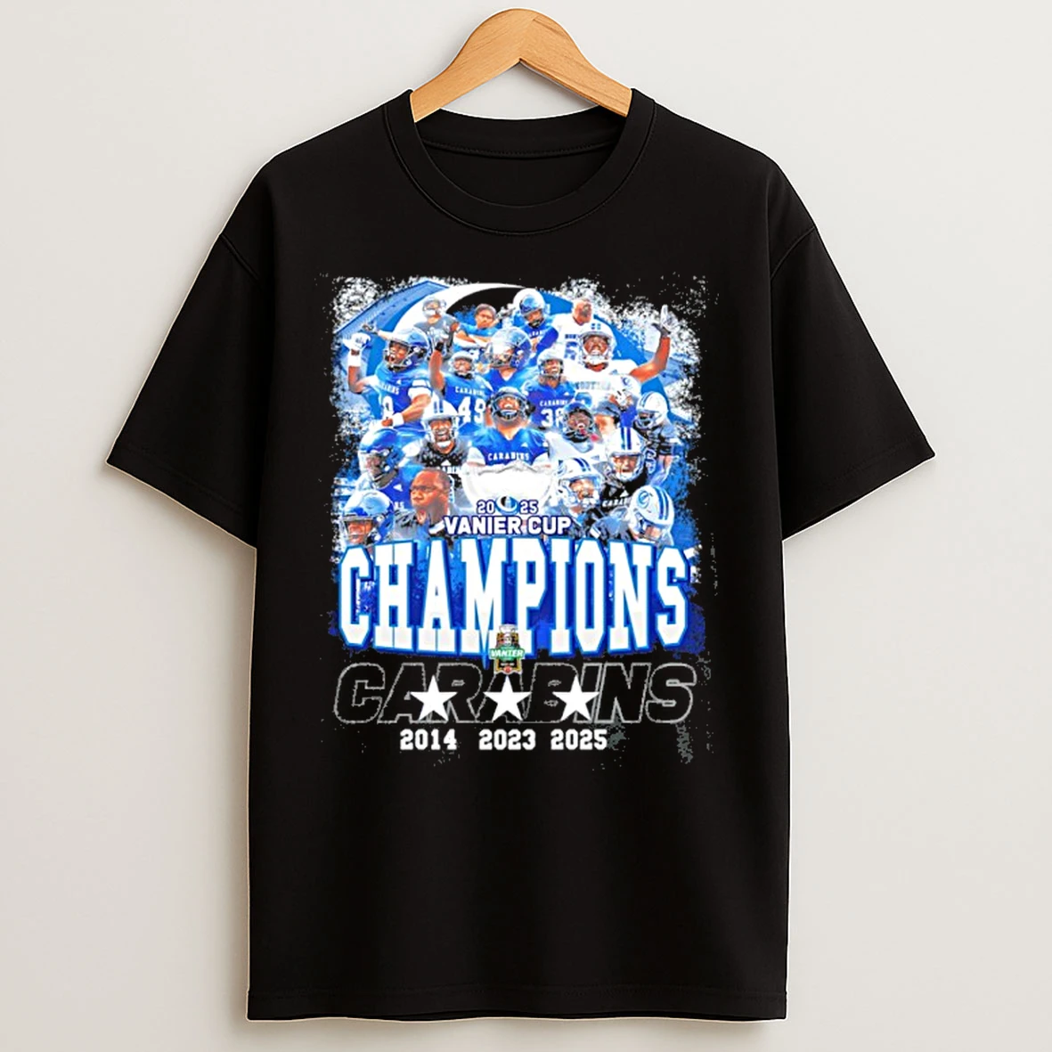 Classic 2025 Vanier Cup Champions Carabins Team Player T Shirts