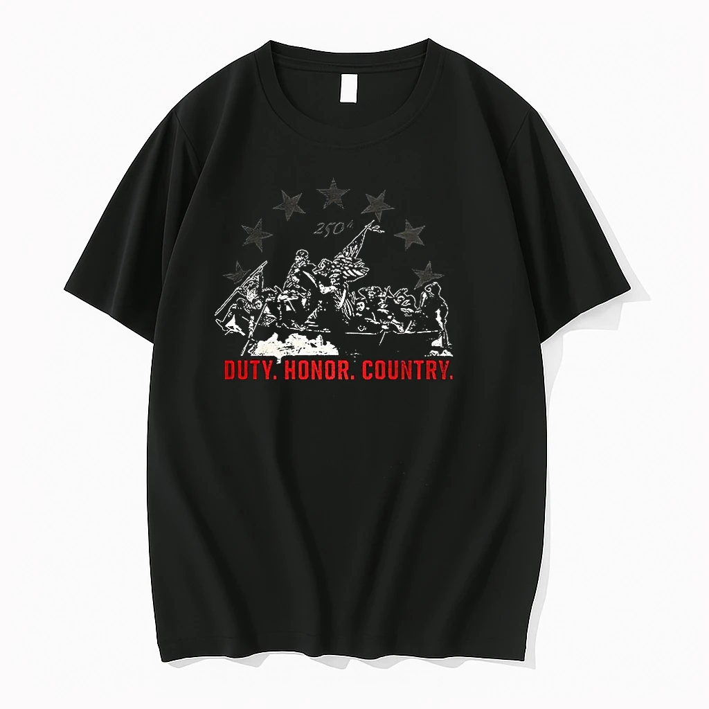 Classic 250th Anniversary Duty Honor Country T Shirts