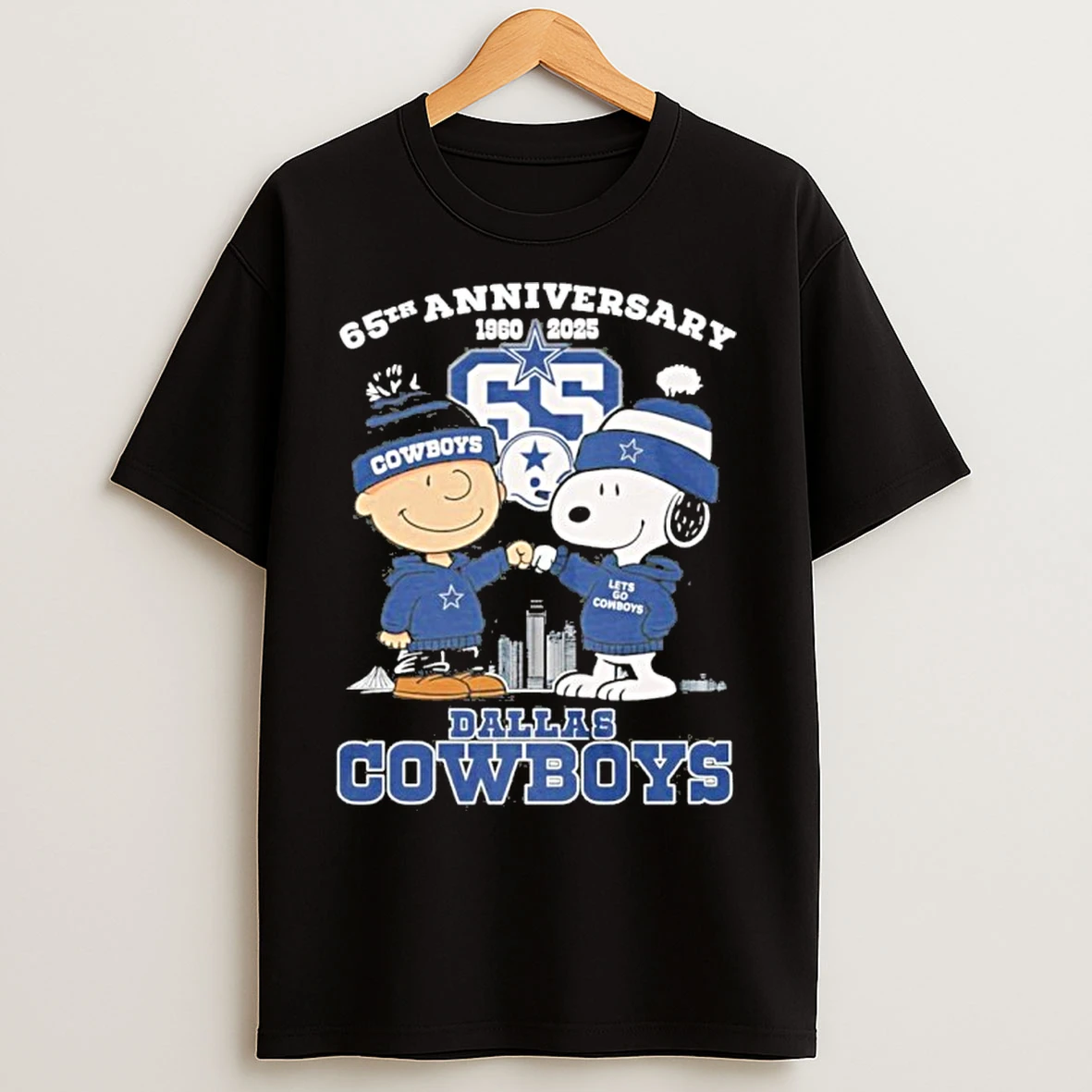 Classic 65th Anniversary Dallas Cowboys City T Shirts