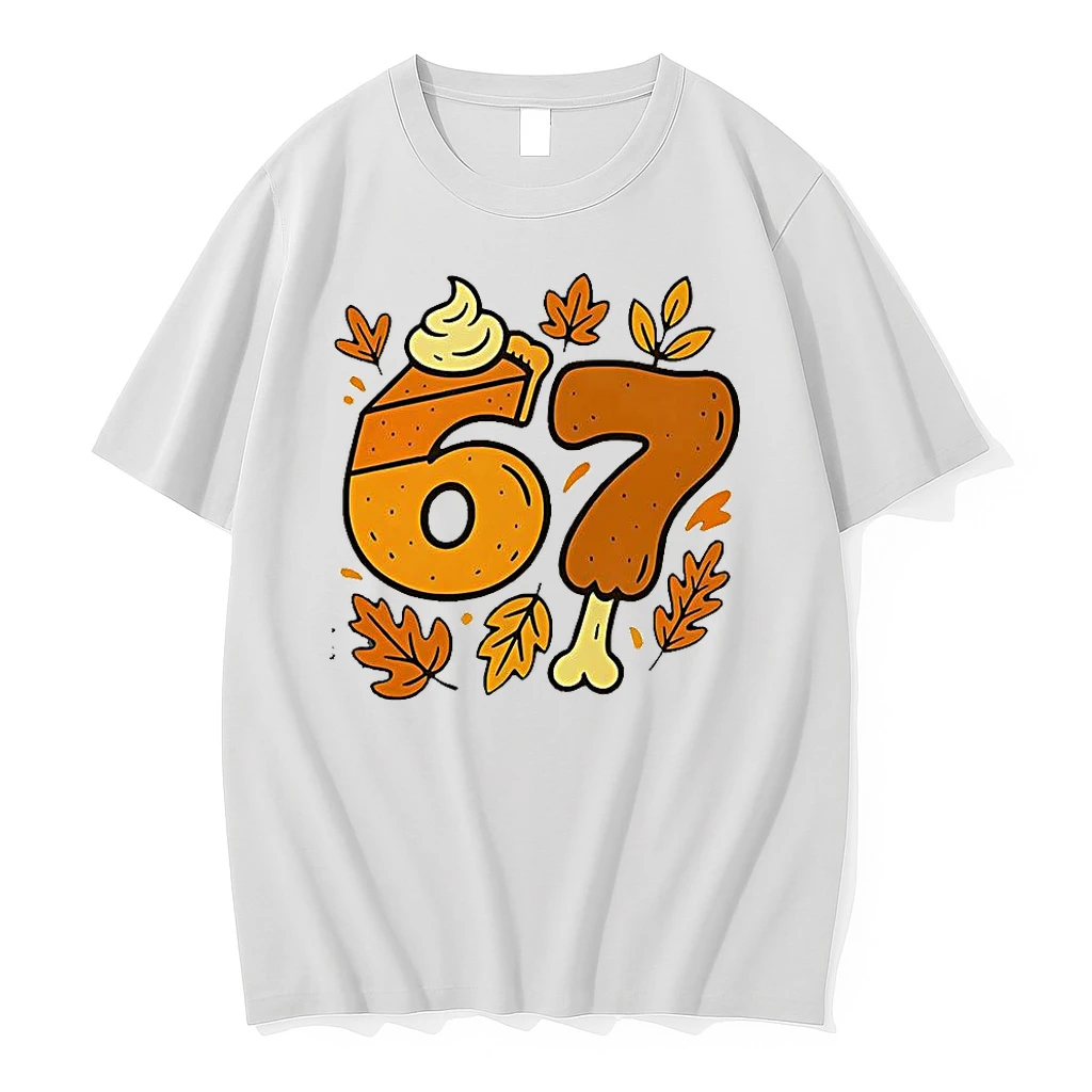 Classic 67 Meme Thanksgiving Cake Turkey Autumn T Shirts