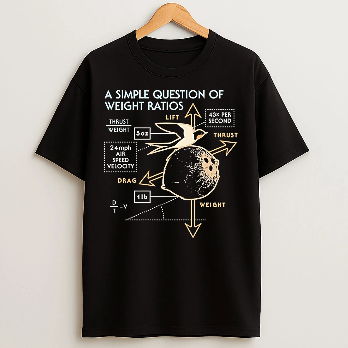 Classic A Simple Question Of Weight Ratios T Shirts