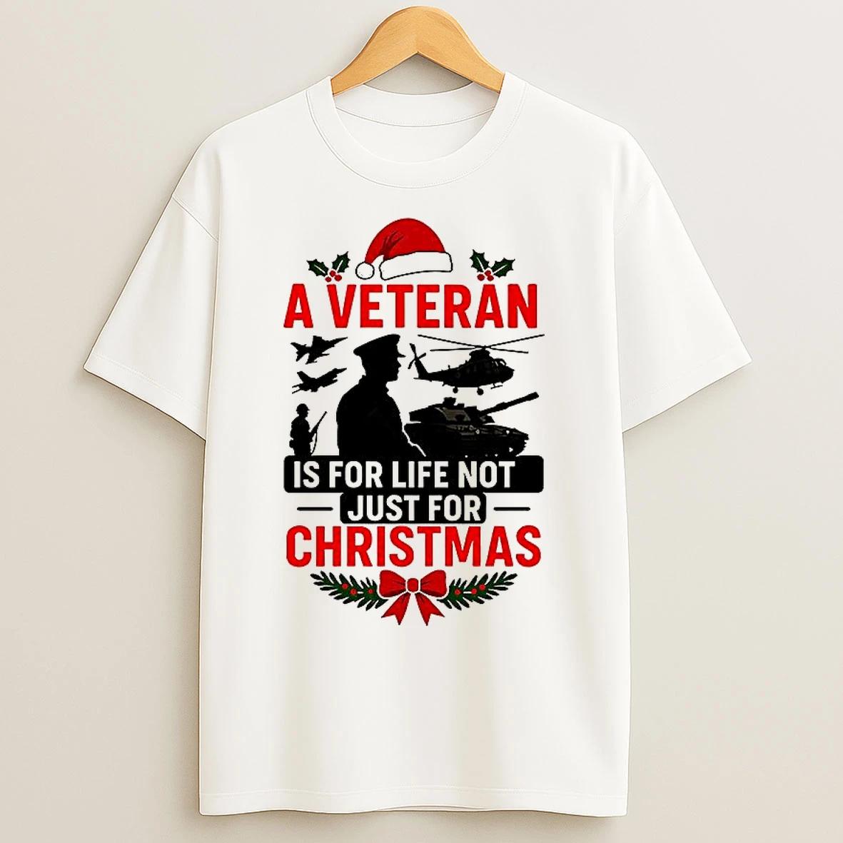 Classic A Veteran Is For Life Not Just For Christma Meme T Shirts