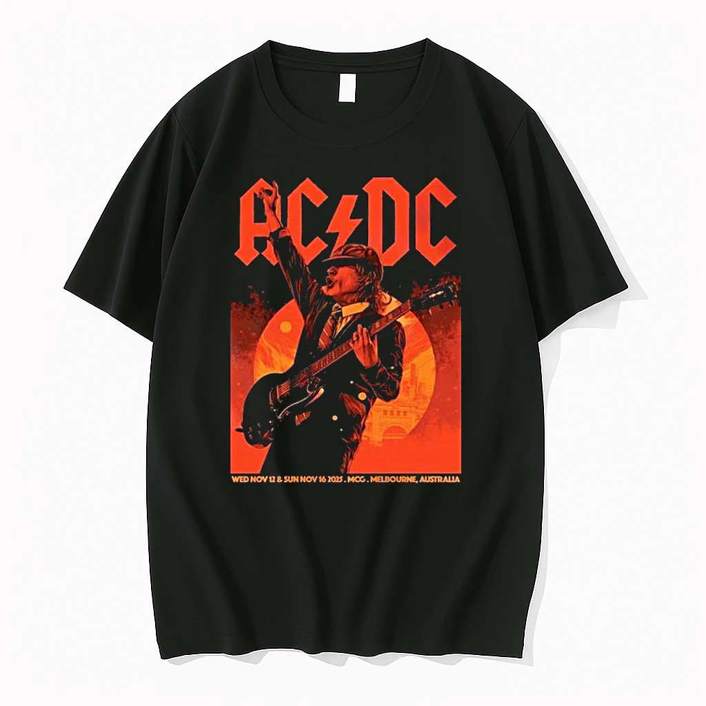 Classic Ac Dc Melbourne Pwr Up 2025 Australian Tour T Shirts