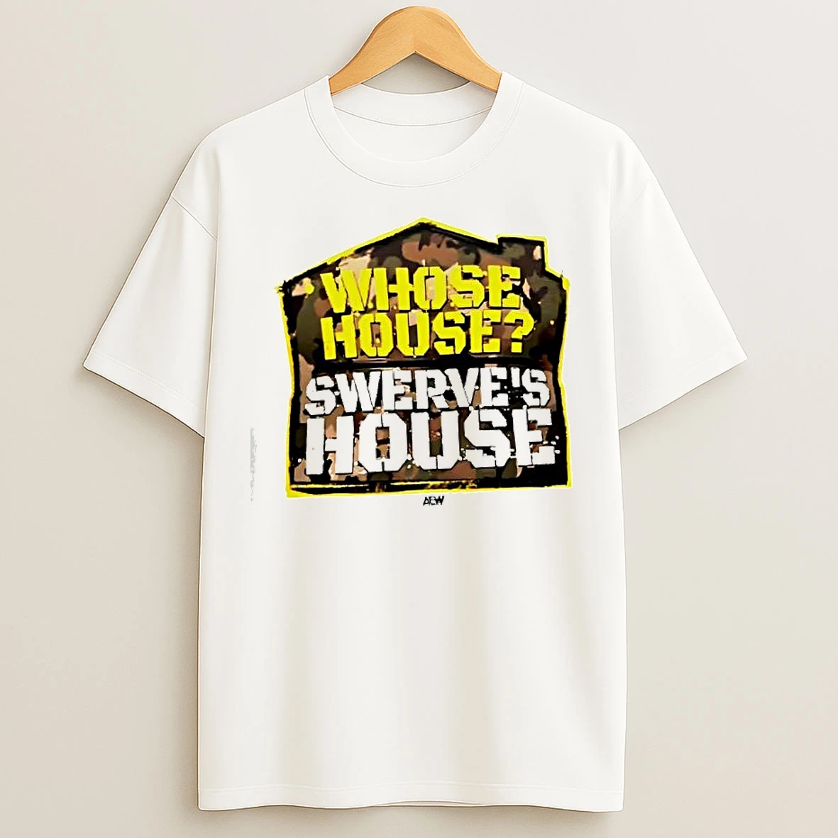 Classic Aew Swerve Strickland Whose House Swerves House T Shirts