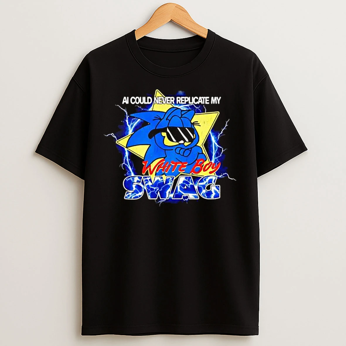 Classic Ai Can Never Replicate My White Boy Swag T Shirts