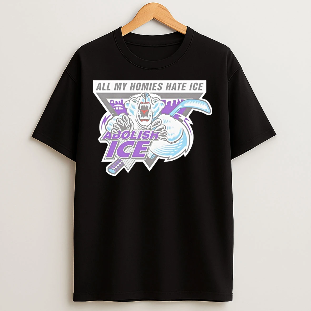 Classic Abolish Ice All My Homies Hate Ice T Shirts