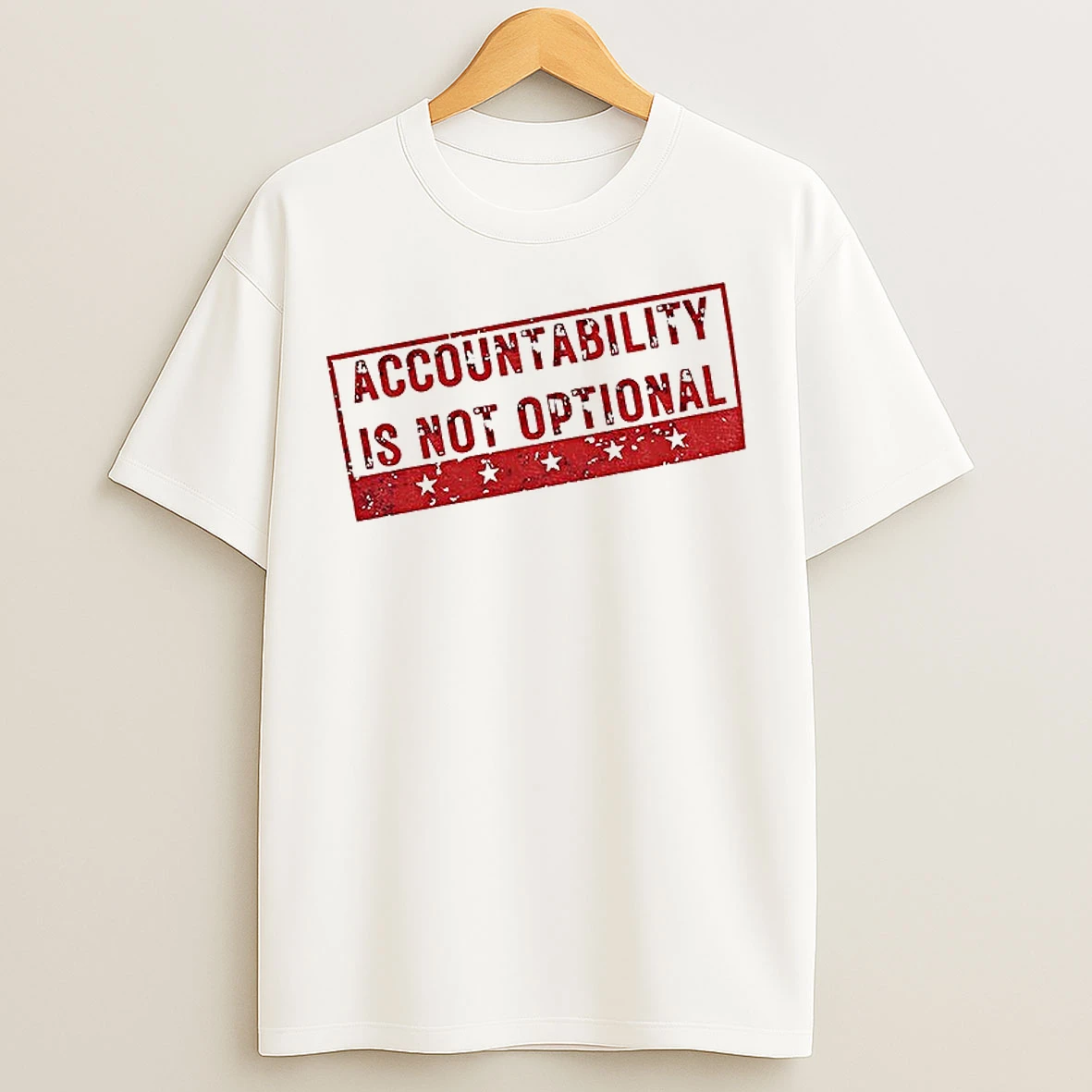 Classic Accountability Is Not Optional Resistance Anti Trump Release The Files T Shirts