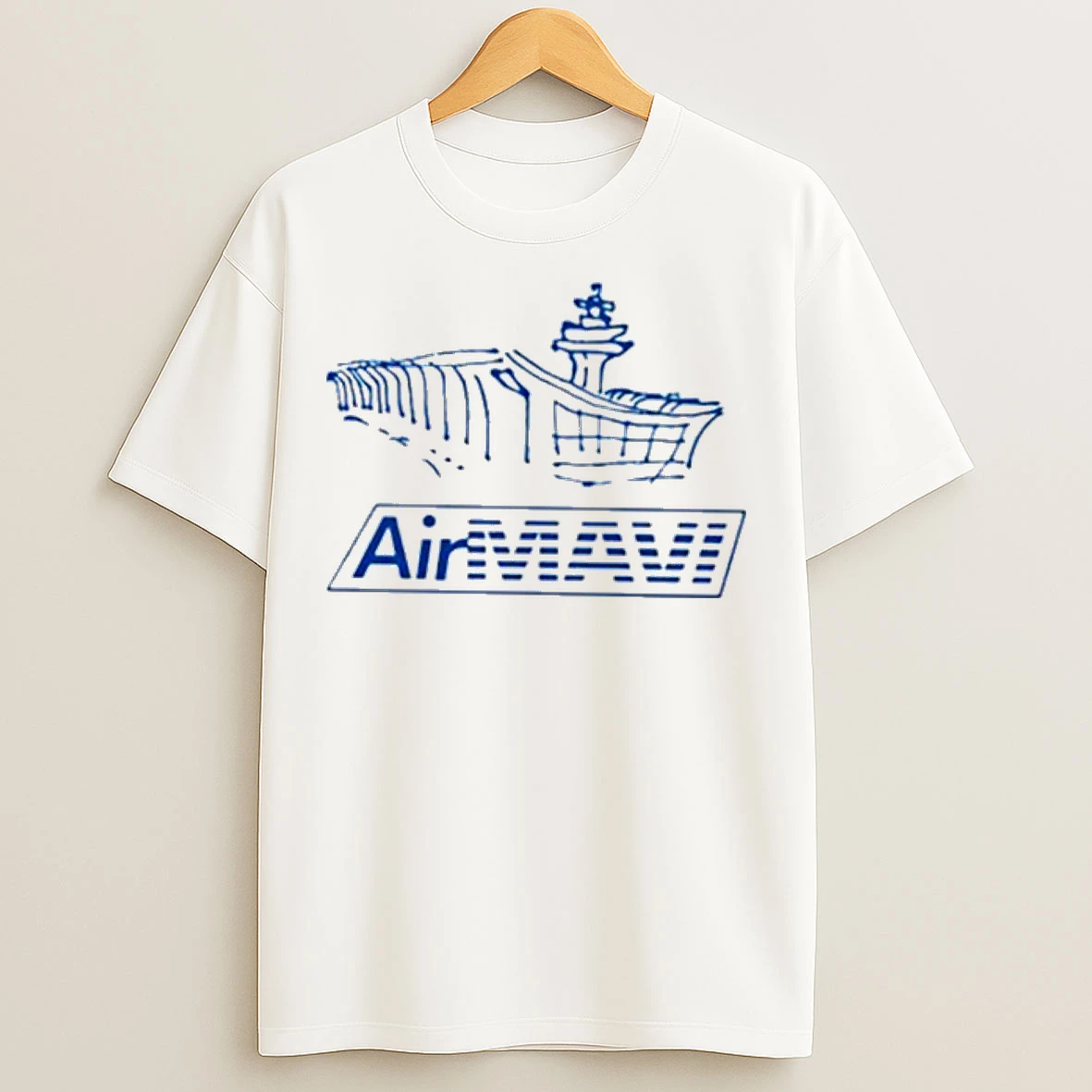 Classic Air Mavi Logo T Shirts