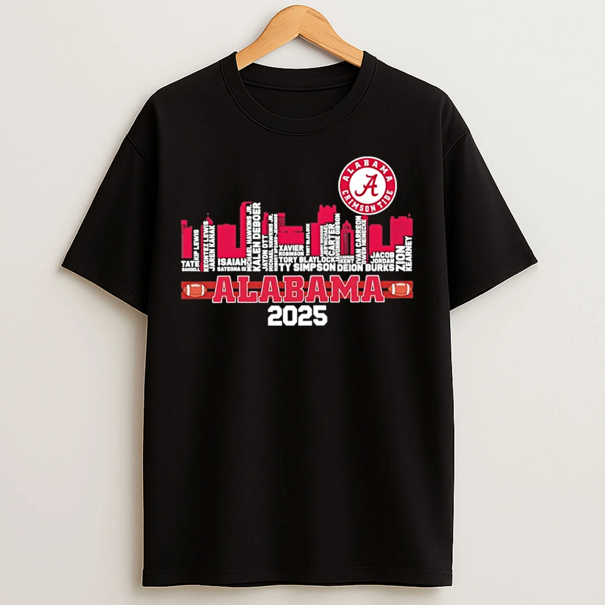Classic Alabama Typo 2025 Logo City Vintage T Shirts