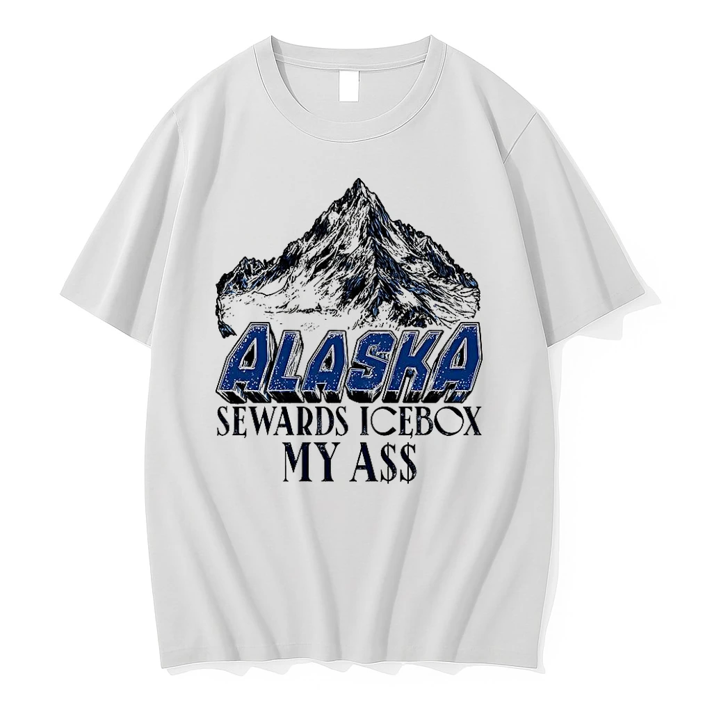Classic Alaska Mountains Sewards Icebox My Ass T Shirts