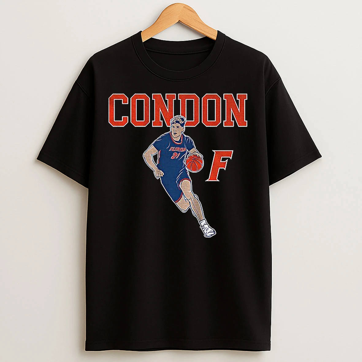 Classic Alex Condon Name Pose Florida Gators Basketball Nba T Shirts