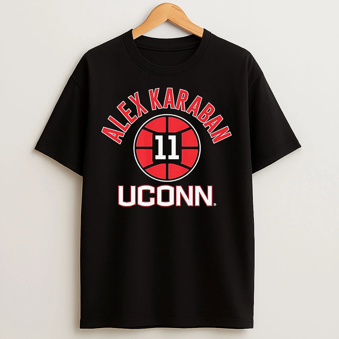 Classic Alex Karaban Hoops 11 Uconn Huskies T Shirts