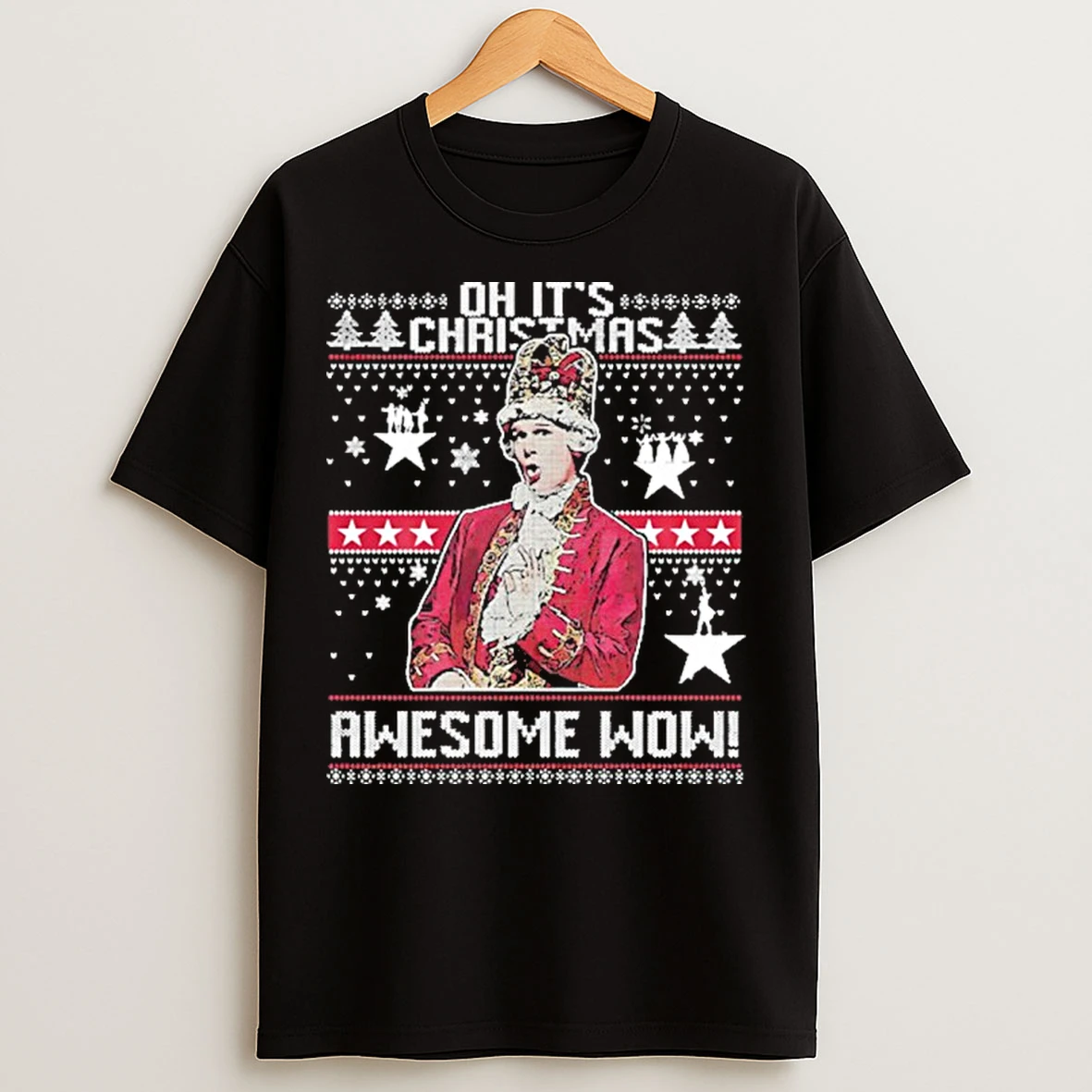 Classic Alexander Hamilton Oh Its Christmas Awesome Wow T Shirts