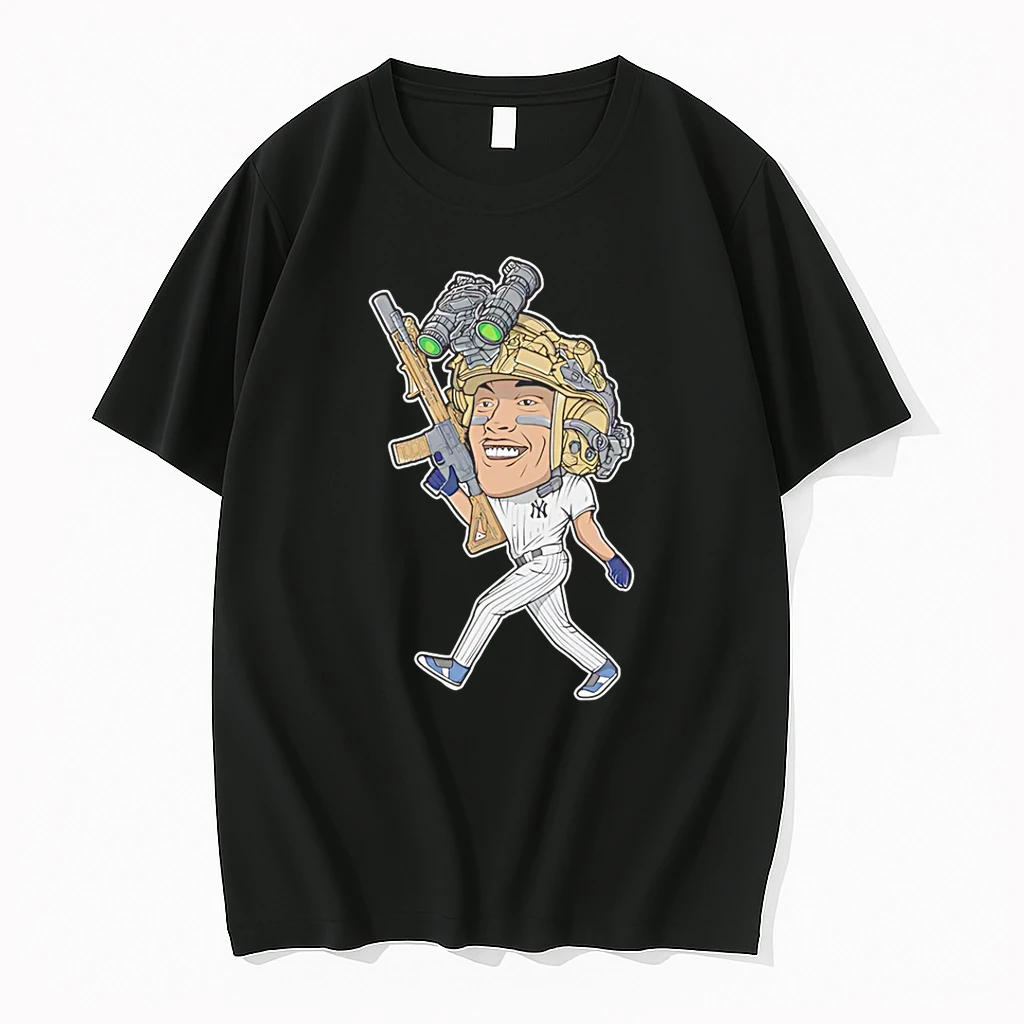 Classic All Rise New York Yankees Army For War Cosplay 2025 T Shirts