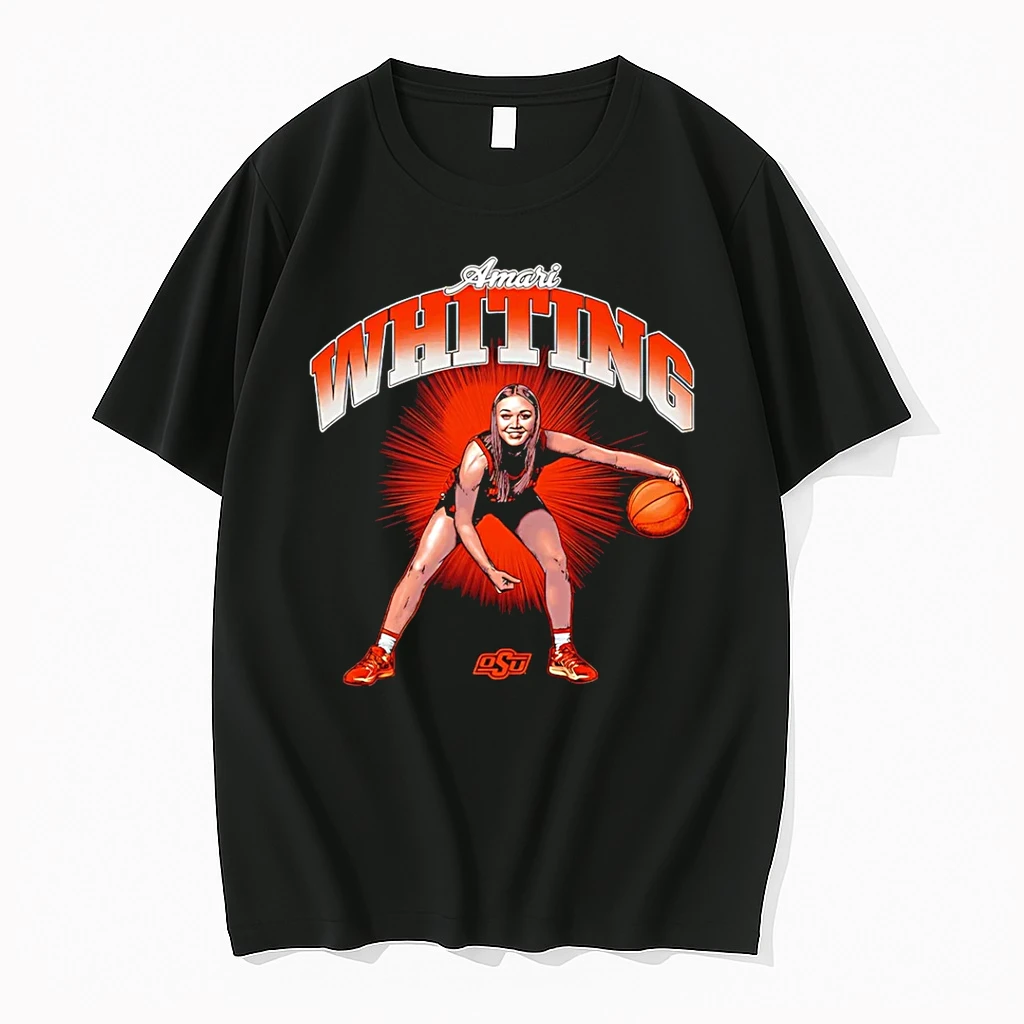 Classic Amari Whiting Oklahoma State Womens Basketball Ncaa Illustration T Shirts