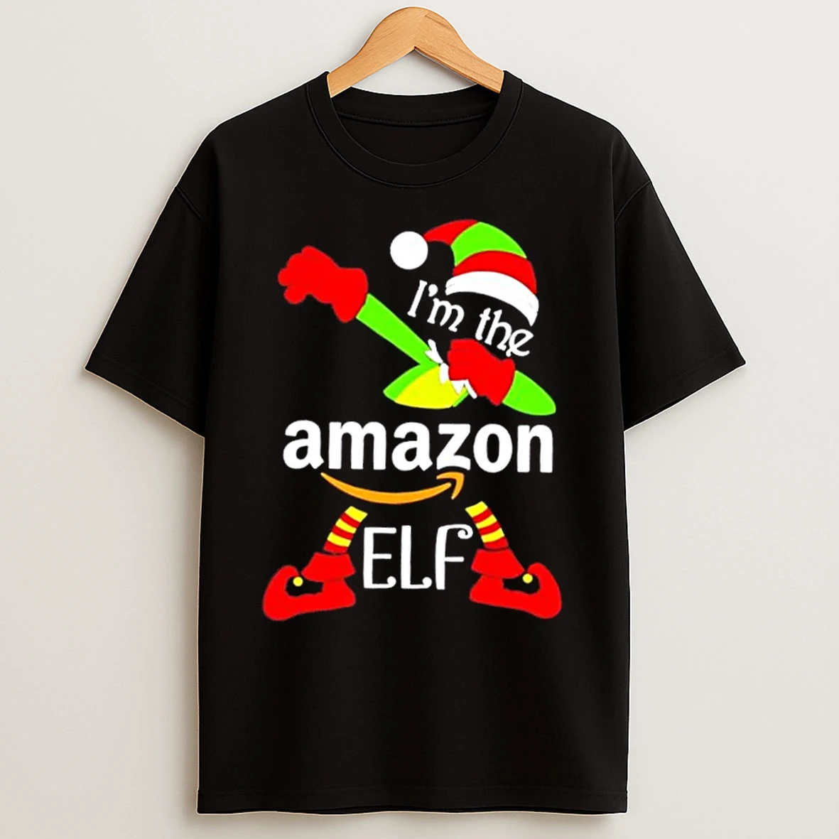 Classic Amazon Im The Elf Dabbing Merry Christmas T Shirts