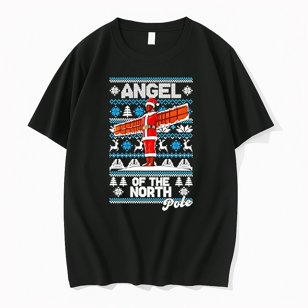 Classic Angel Of The North Pole Ugly Christmas 2025 T Shirts